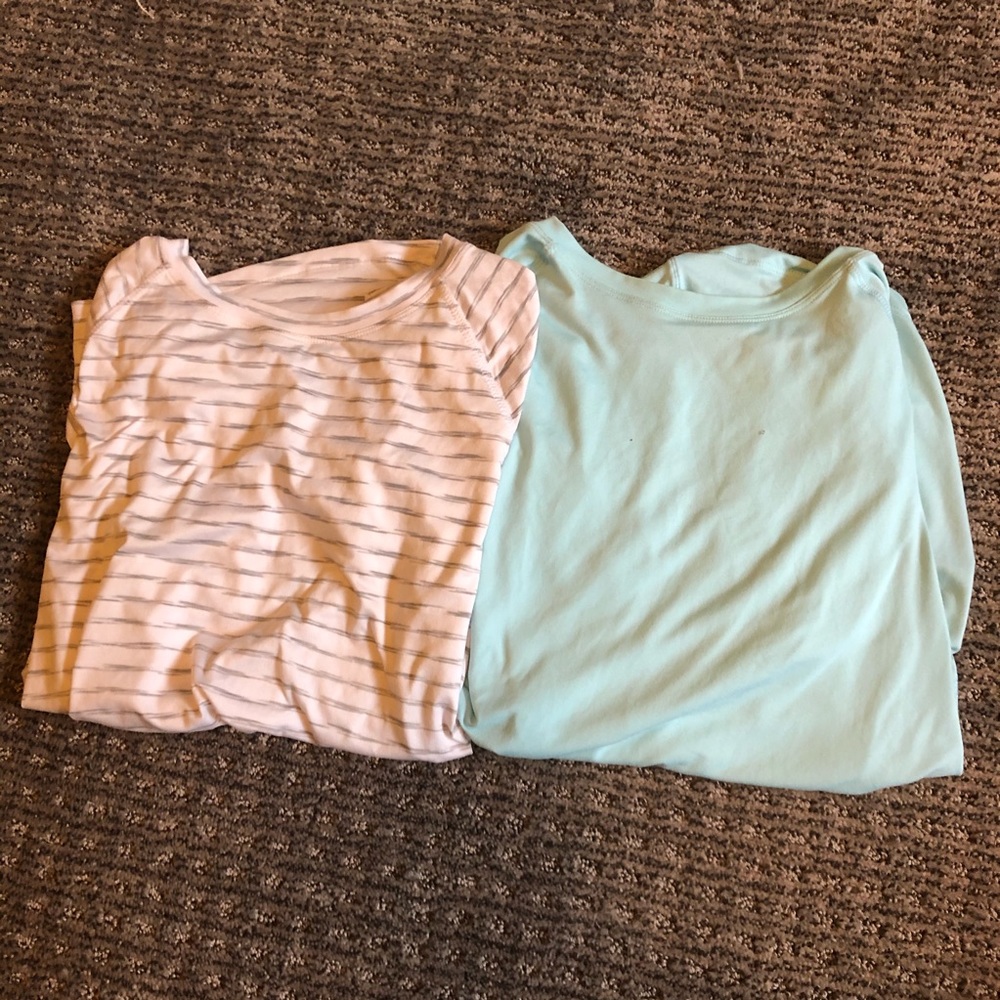 2 champion dri fit shirts